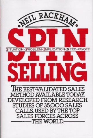 Capa do livro SPIN Selling, de Neil Rackham